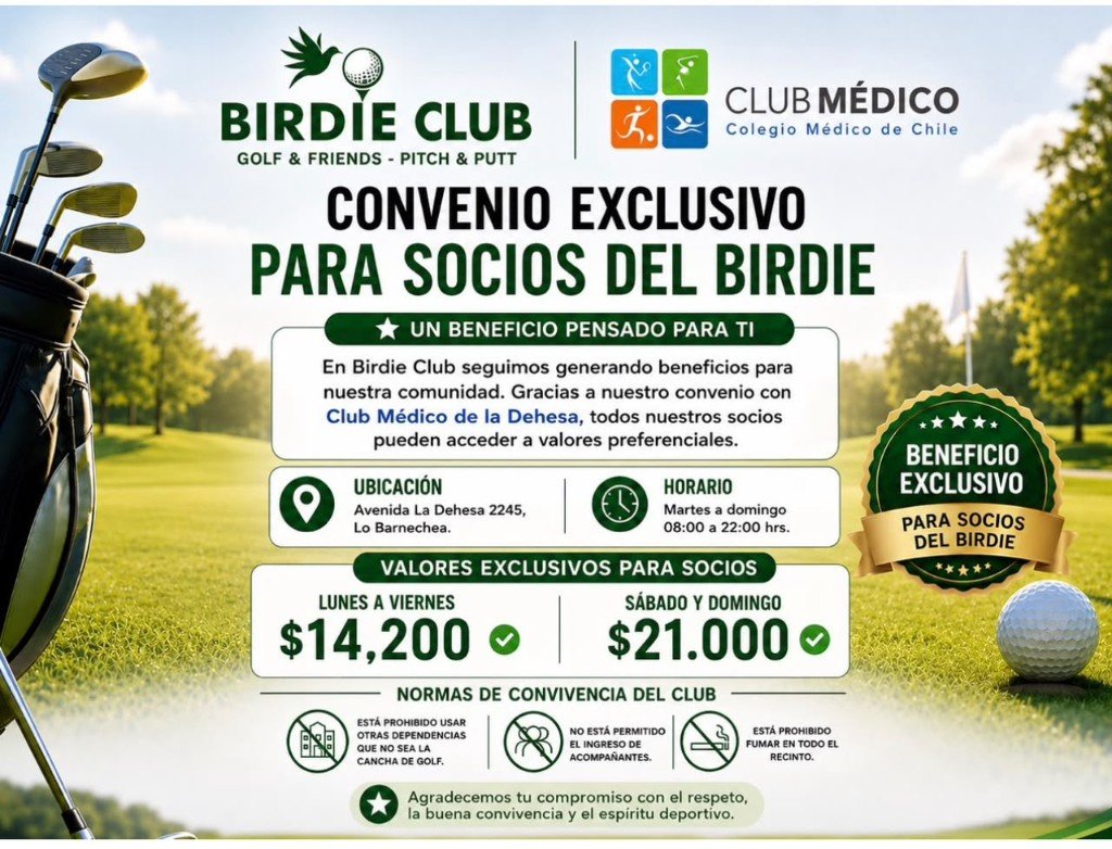 Convenio exclusivo con Club Médico
